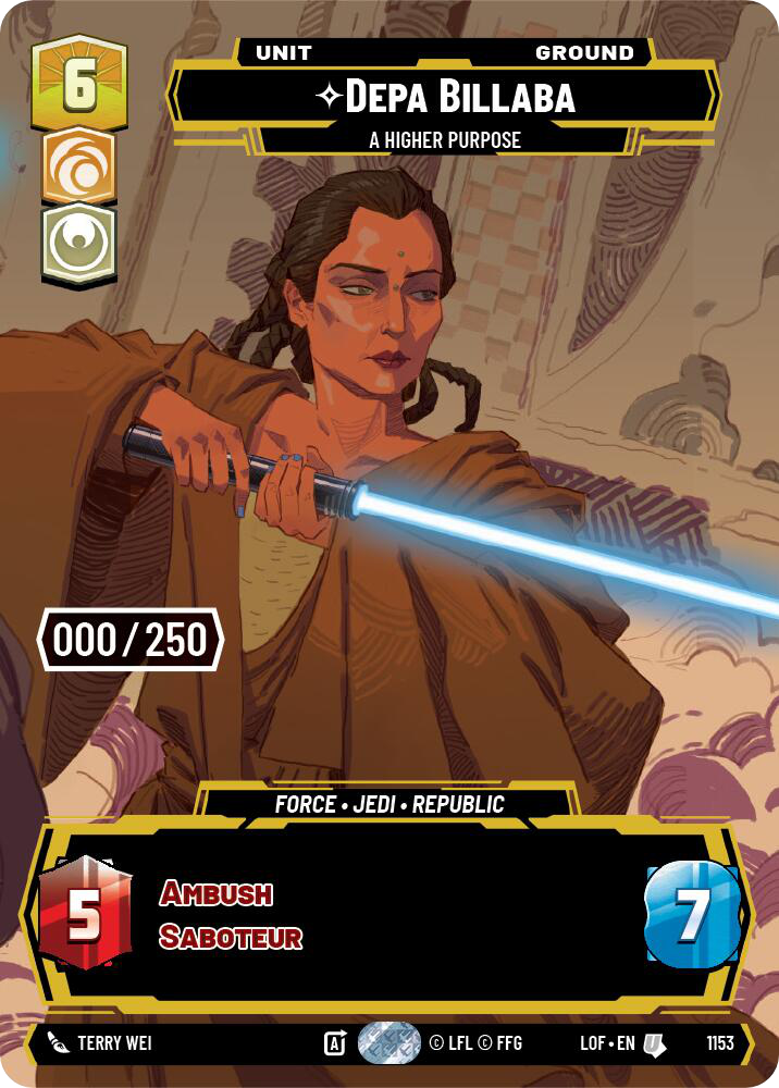 Depa Billaba | A Higher Purpose