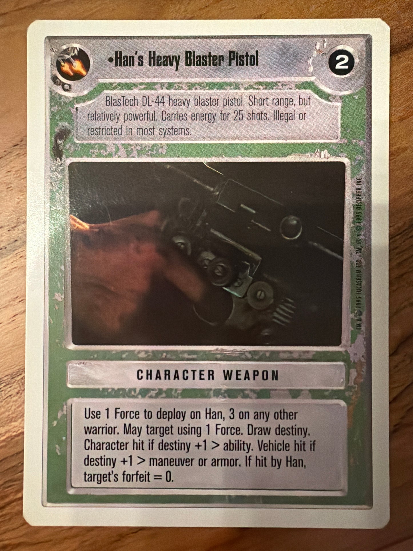 Han’s Heavy Blaster Pistol