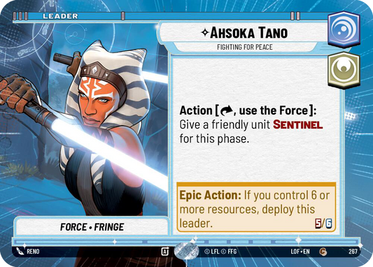 Ahsoka Tano | Fighting for Peace