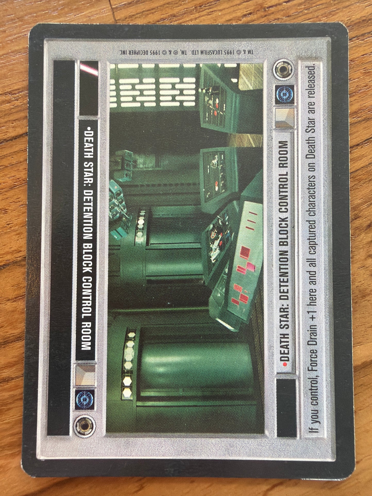 Death Star: Detention Block Control Room