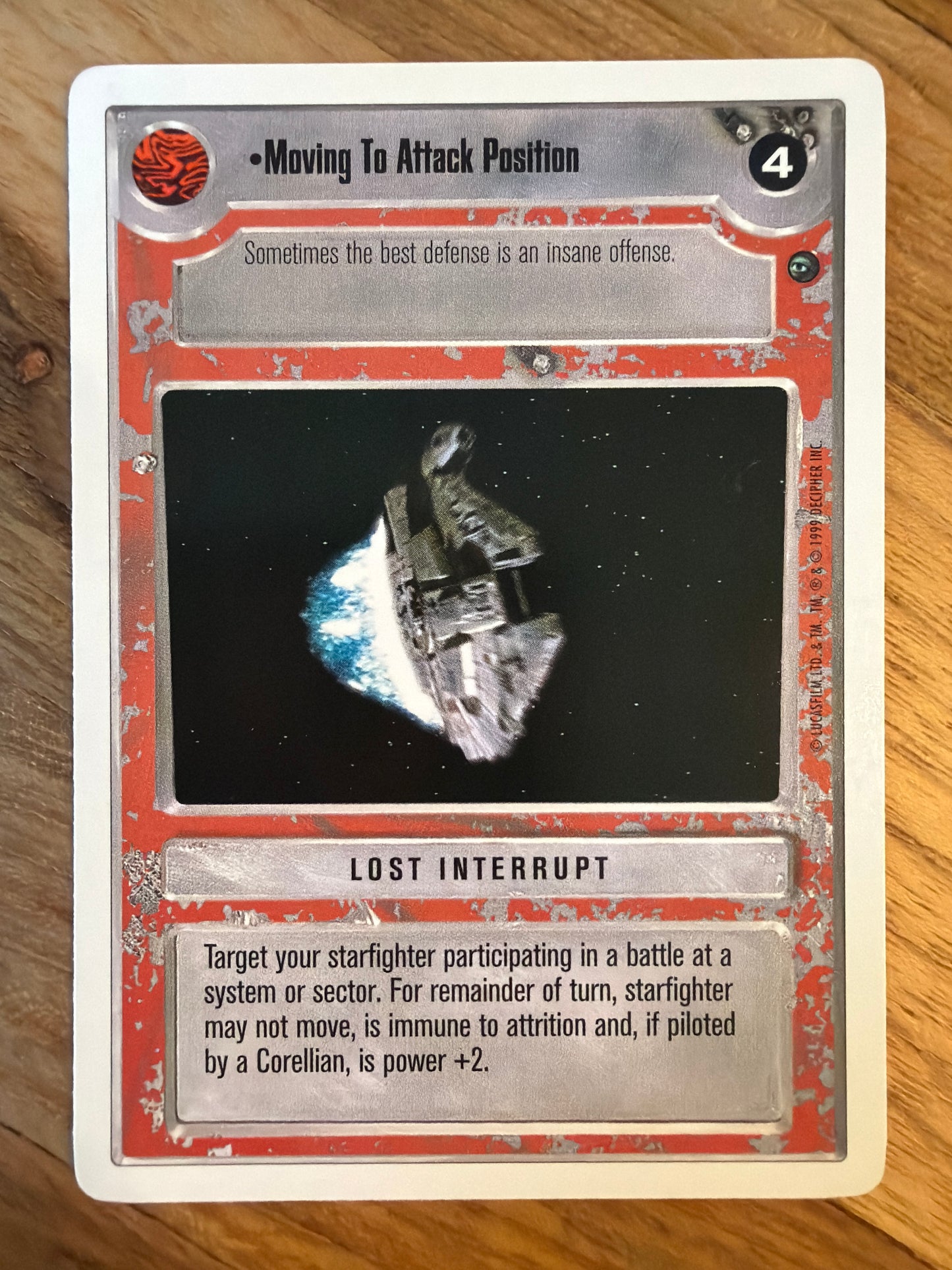 Moving To Attack Position