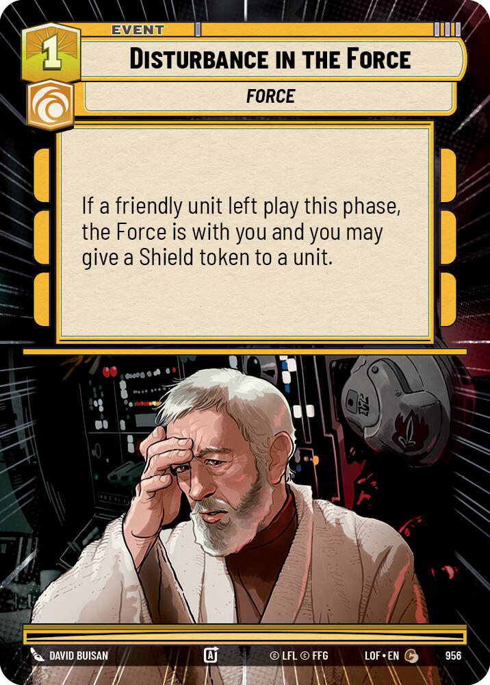 Disturbance in the Force