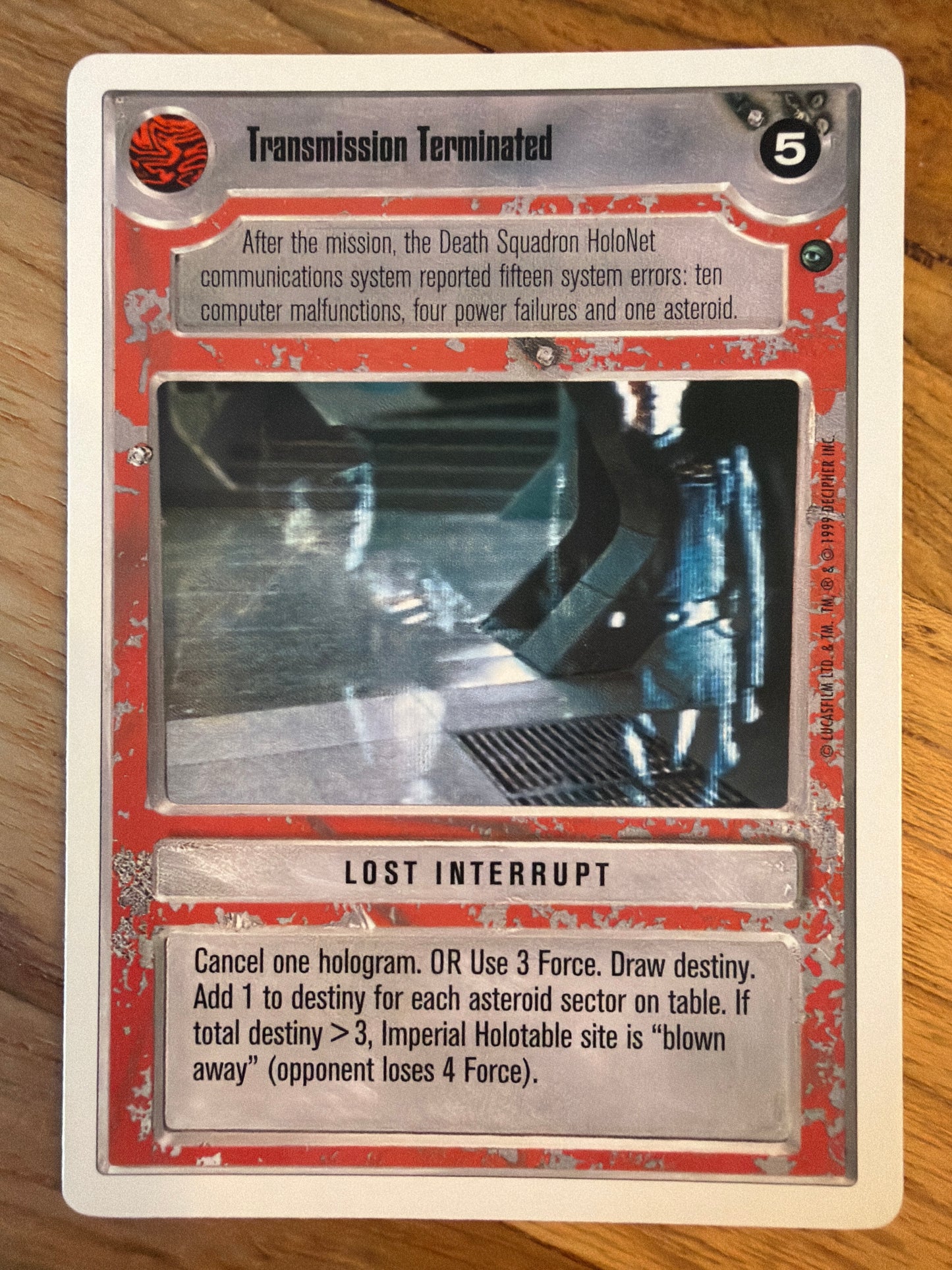 Transmission Terminated