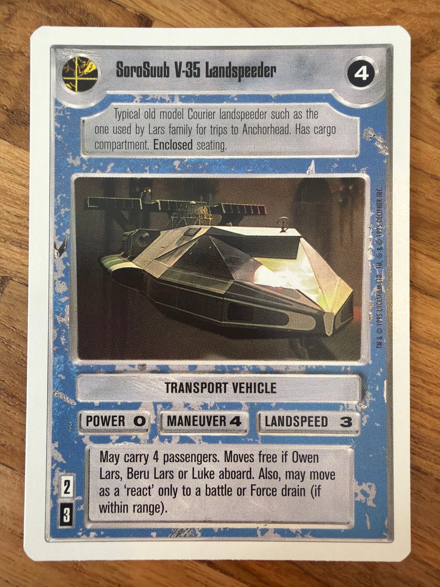 SoroSuub V-35 Landspeeder