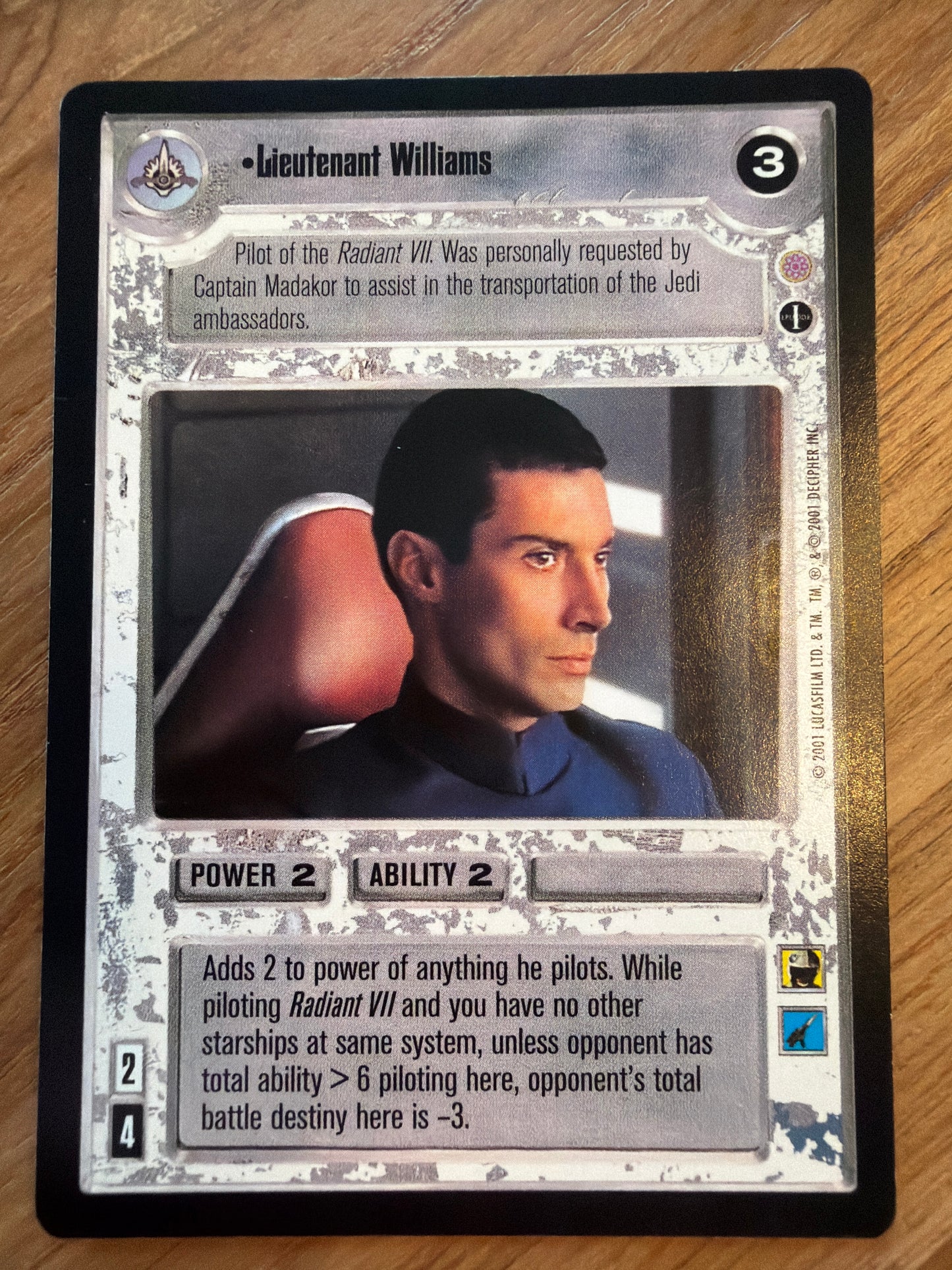 •Lieutenant Williams