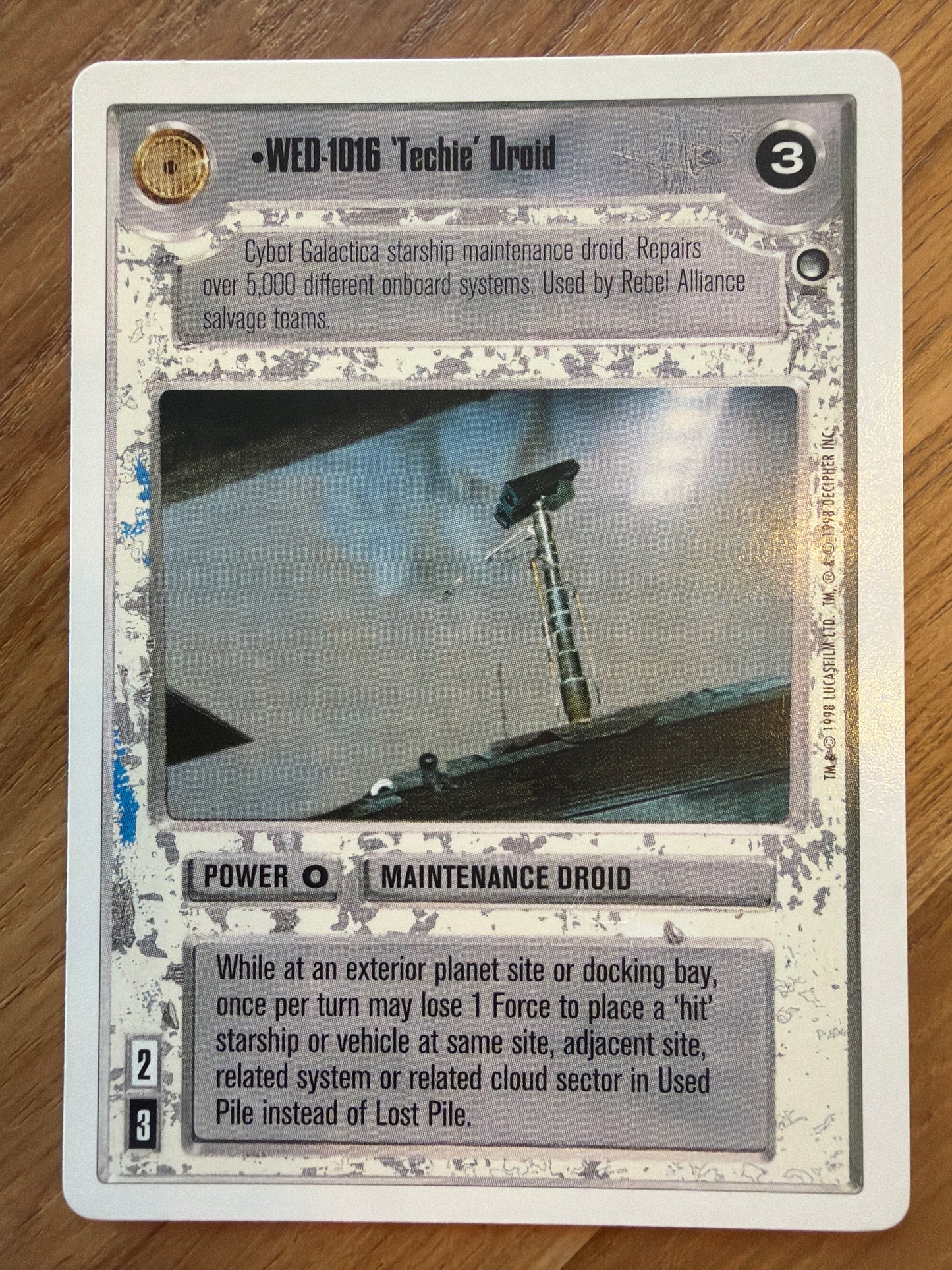 •WED-1016 'Techie' Droid