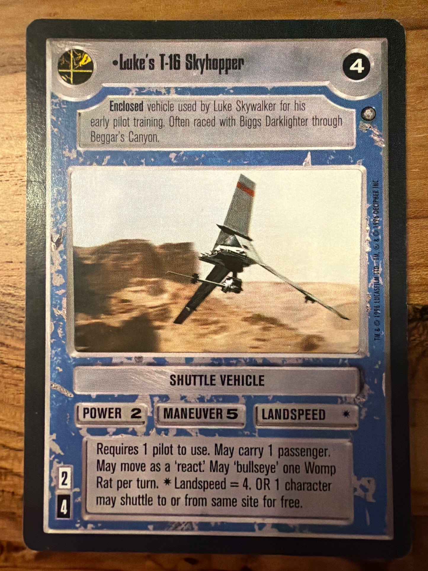 Luke’s T-16 Skyhopper