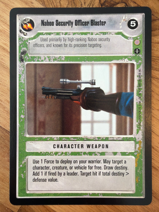 Naboo Security Officer Blaster
