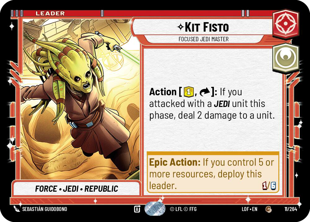 Kit Fisto | Focused Jedi Master