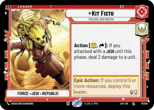 Kit Fisto | Focused Jedi Master