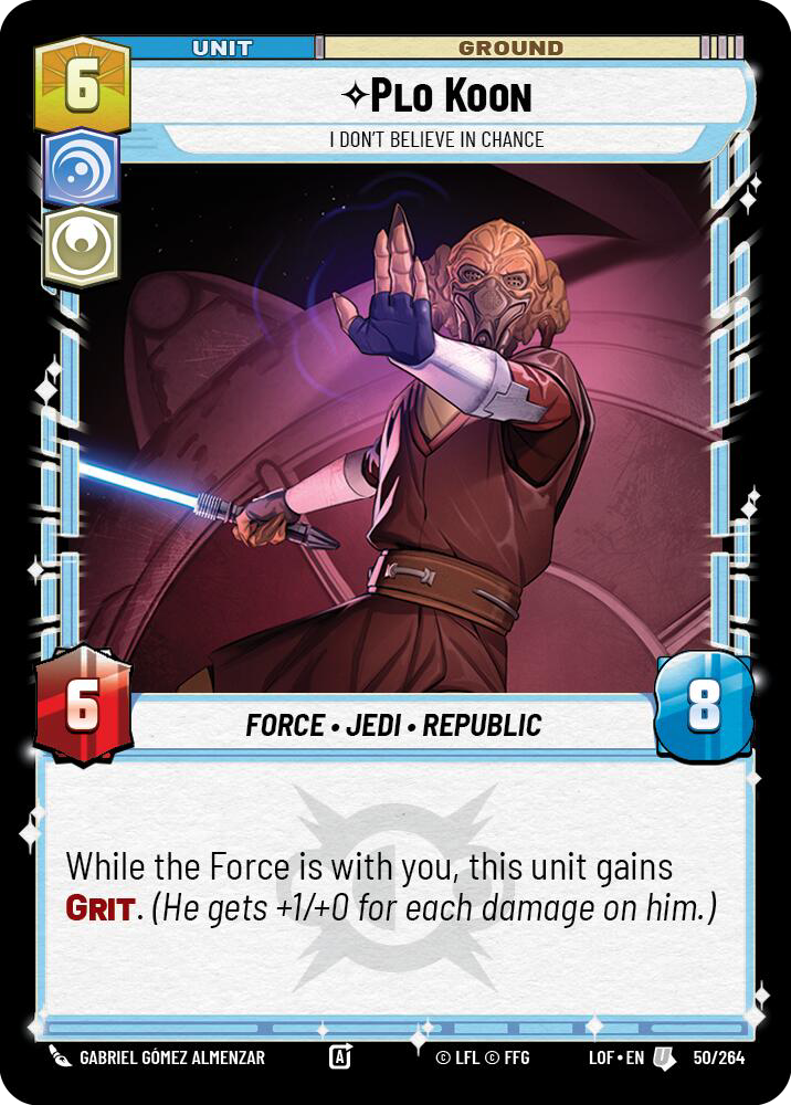 Plo Koon | I Don't Believe In Chance