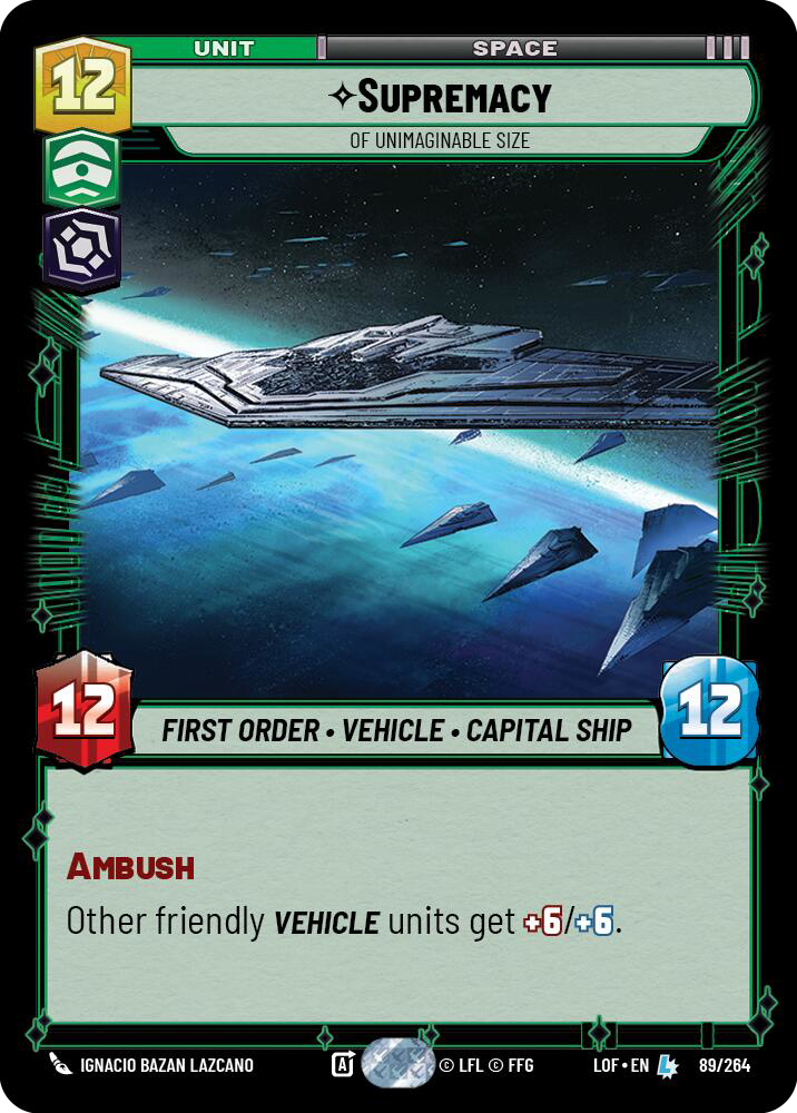 Supremacy | Of Unimaginable Size