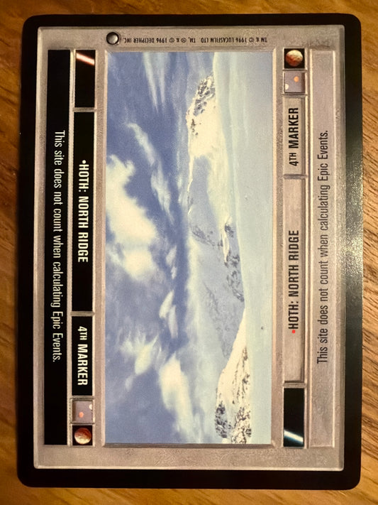 Hoth: North Ridge (4th Marker)