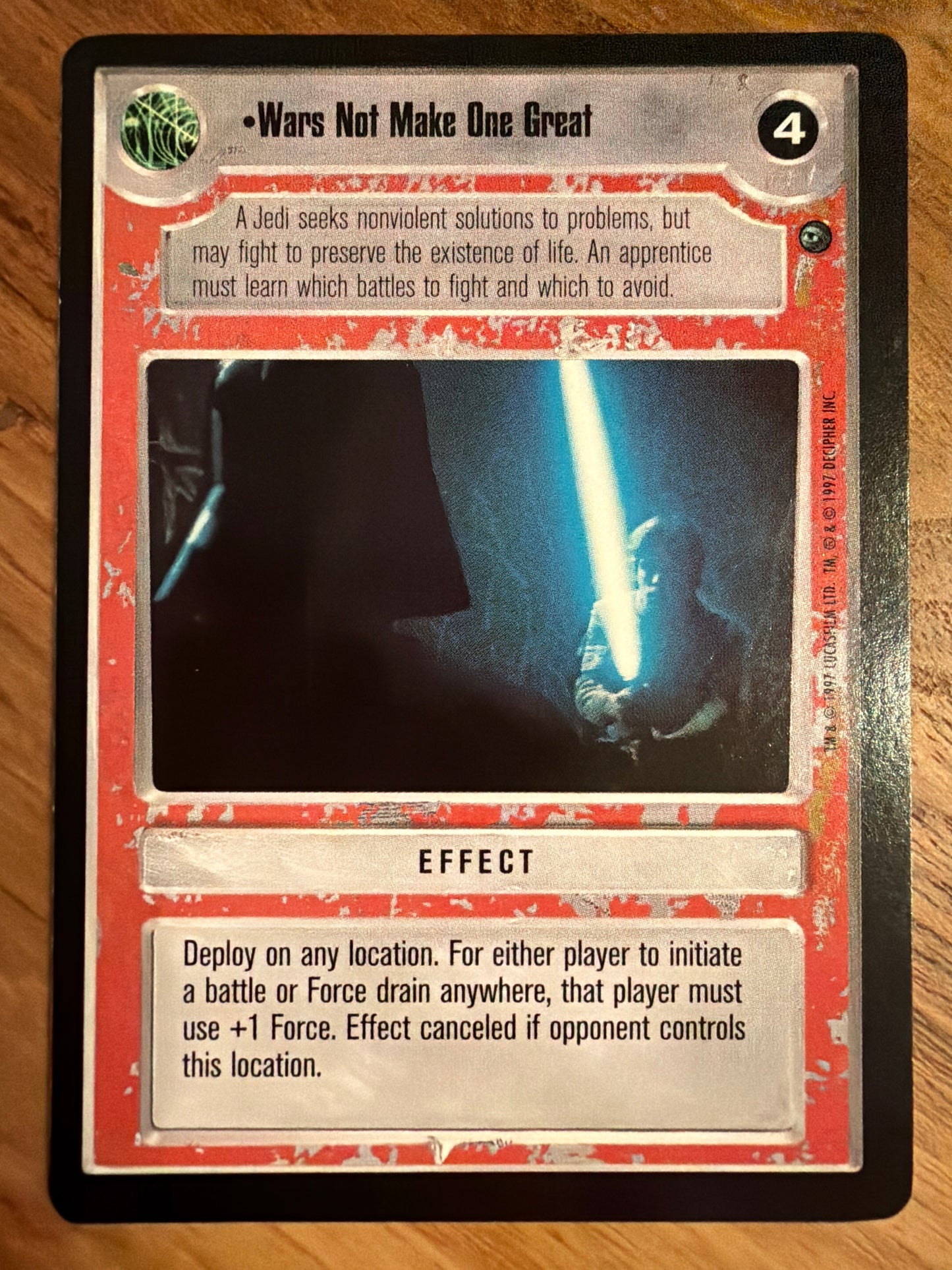 Wars Not Make One Great