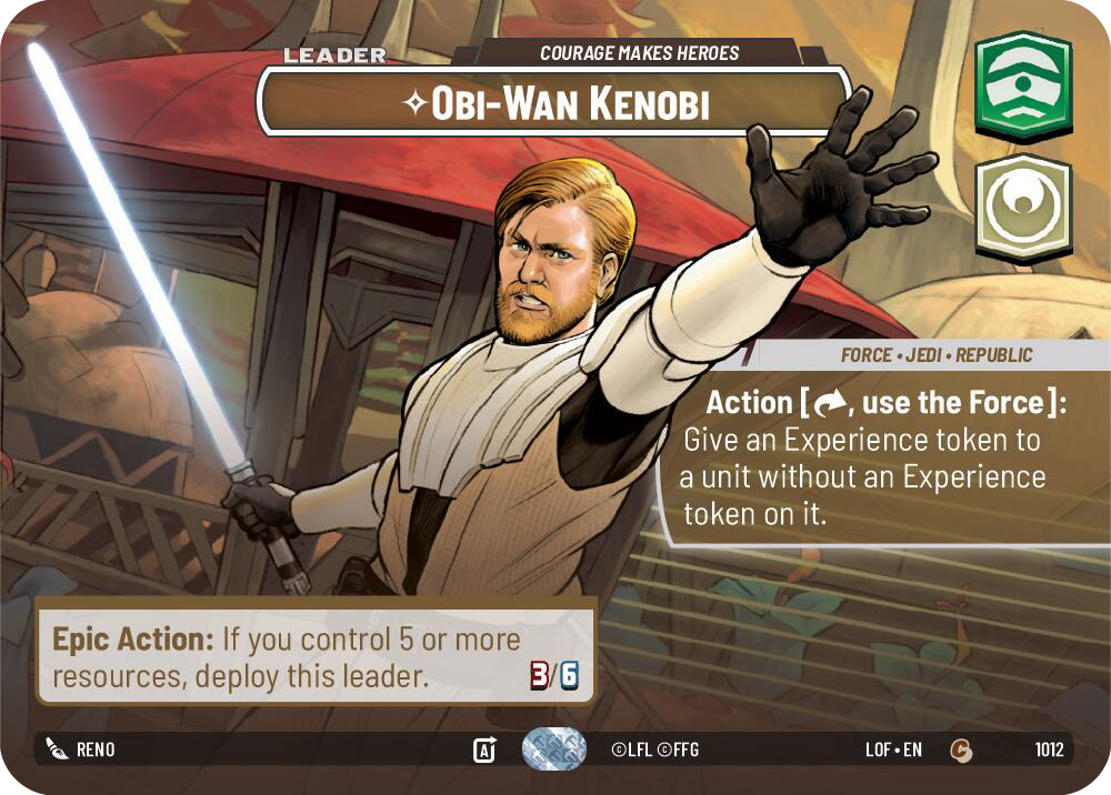 Obi-Wan Kenobi | Courage Makes Heroes