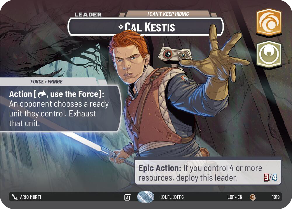 Cal Kestis | I Can't Keep Hiding