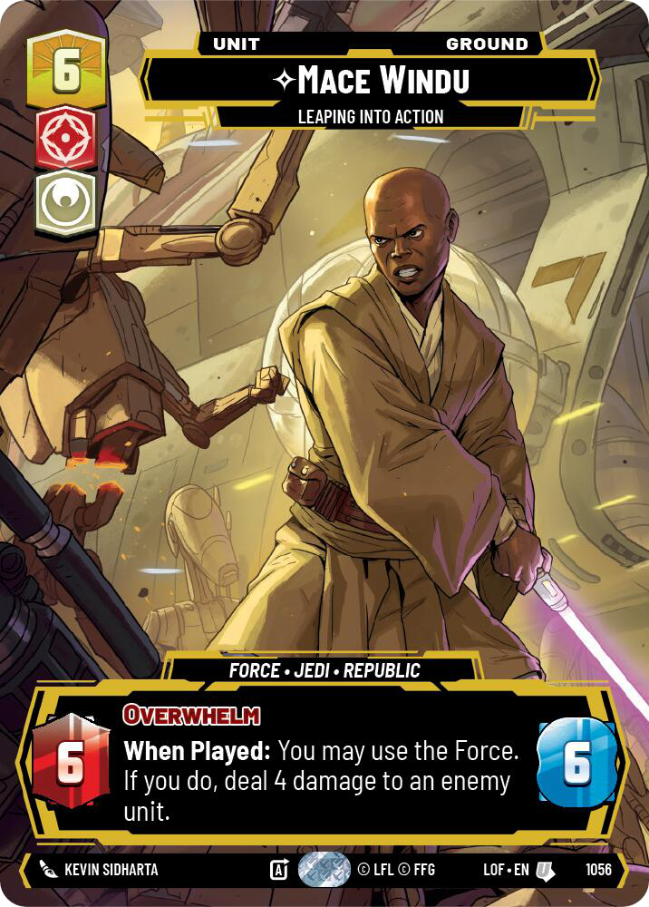 Mace Windu | Leaping Into Action