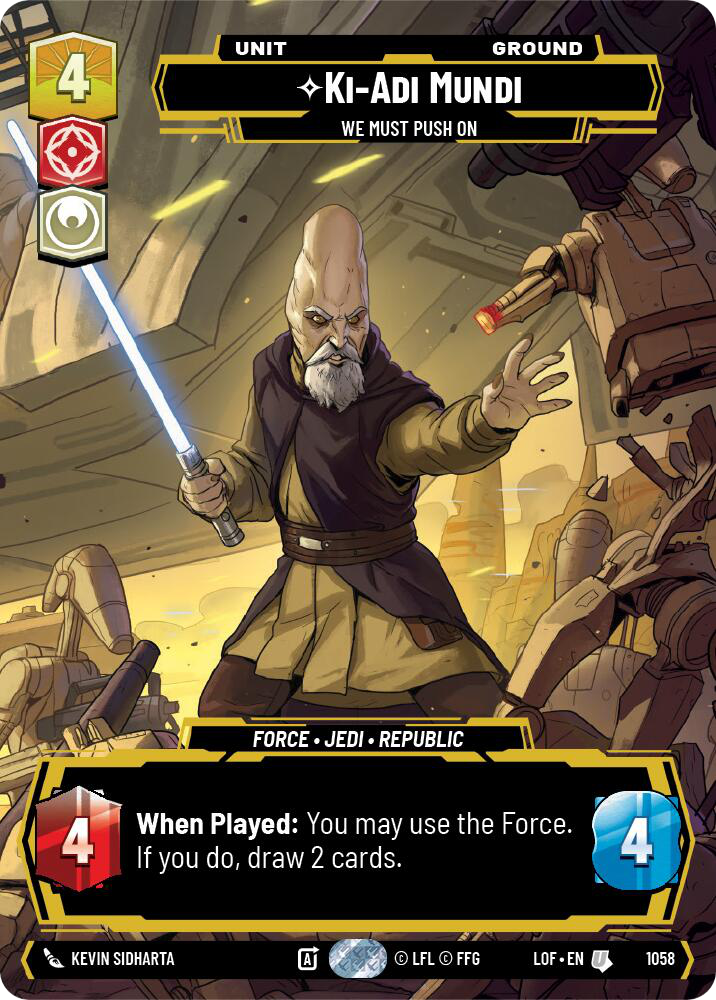 Ki-Adi-Mundi | We Must Push On
