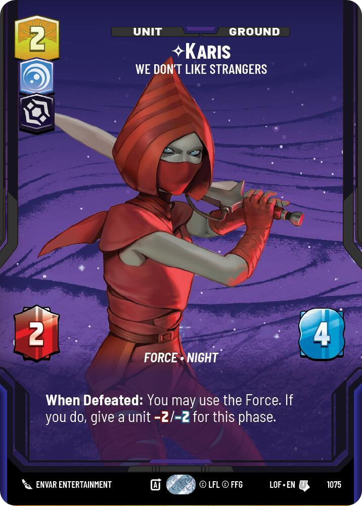 Karis | We Don't Like Strangers