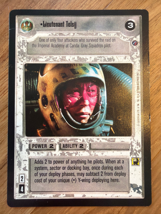 •Lieutenant Telsij