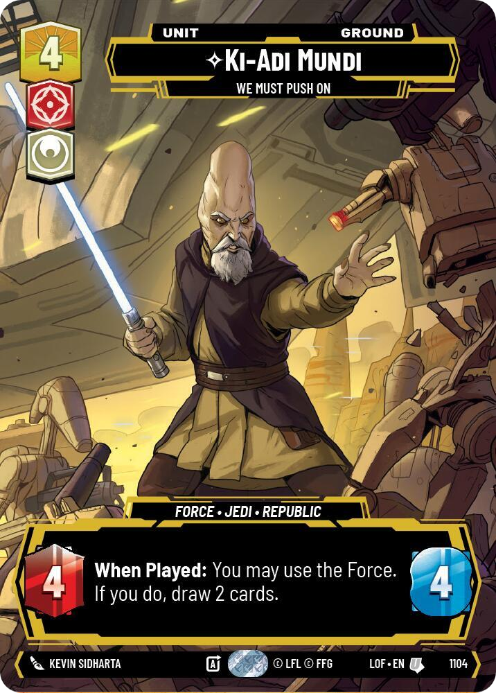 Ki-Adi-Mundi | We Must Push On