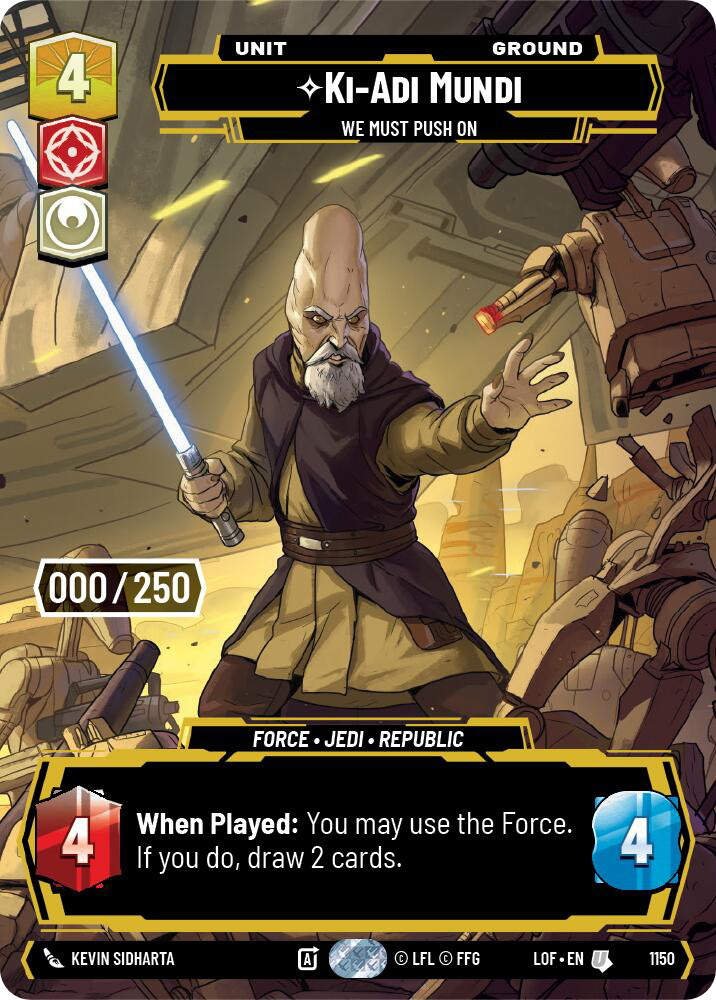 Ki-Adi-Mundi | We Must Push On