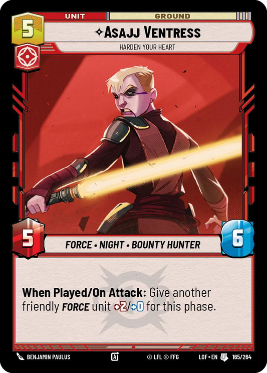 Asajj Ventress | Harden Your Heart