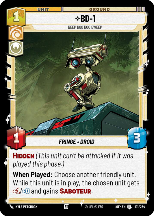 BD-1 | Beep Boo Boo Bweep