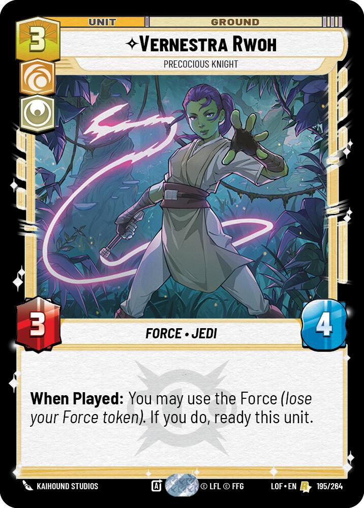 Vernestra Rwoh | Precocious Knight