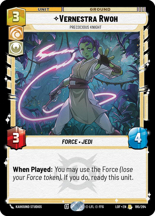 Vernestra Rwoh | Precocious Knight