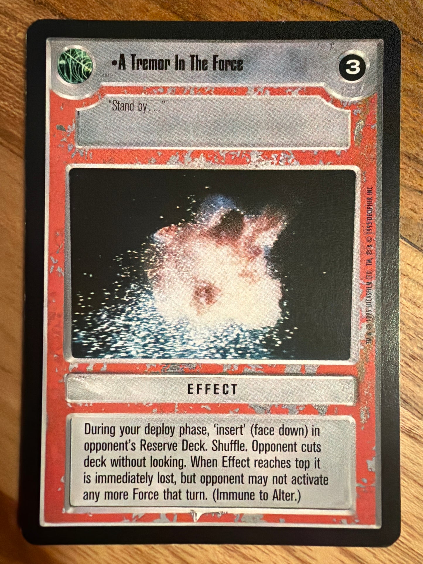 A Tremor In The Force