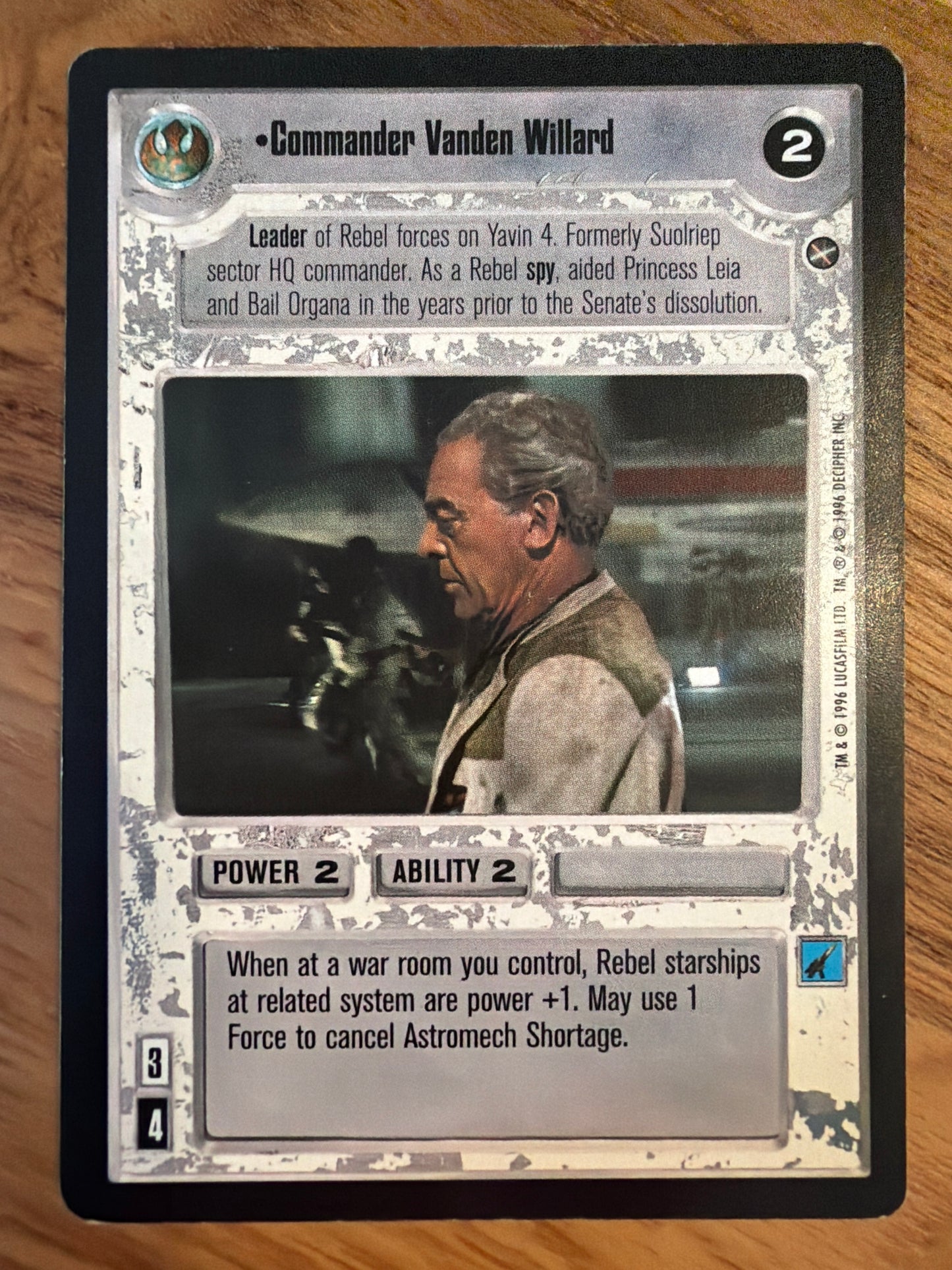 Commander Vanden Willard