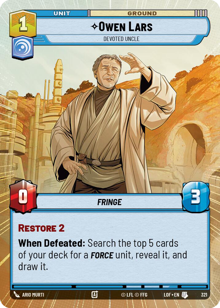 Owen Lars | Devoted Uncle