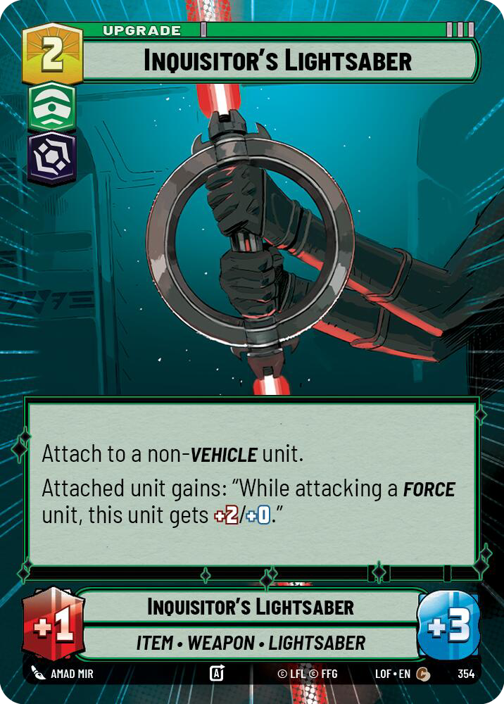 Inquisitor's Lightsaber