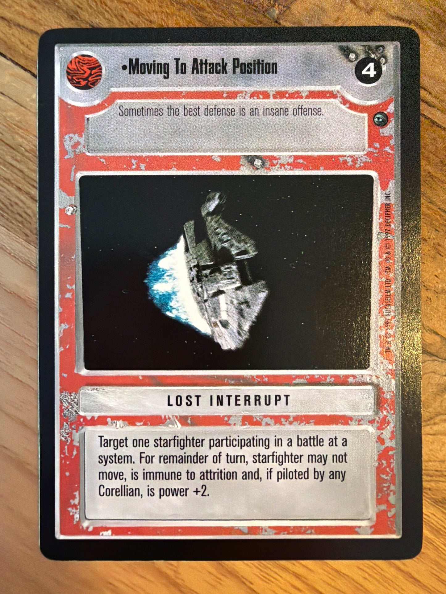 Moving To Attack Position