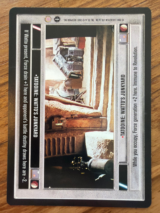 Tatooine: Watto’s Junkyard