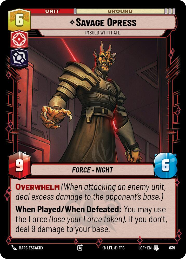 Savage Opress | Imbued With Hate