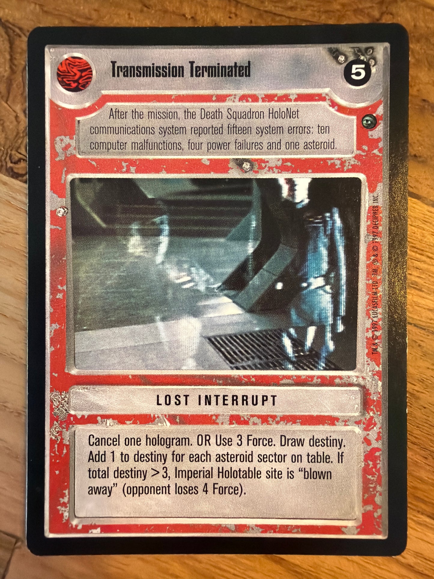 Transmission Terminated