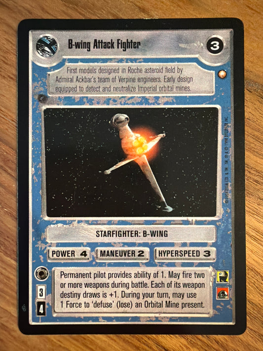 •B-wing Attack Fighter
