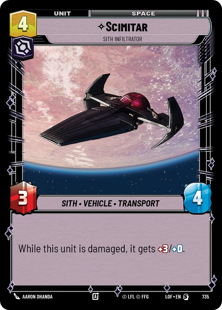 Scimitar | Sith Infiltrator