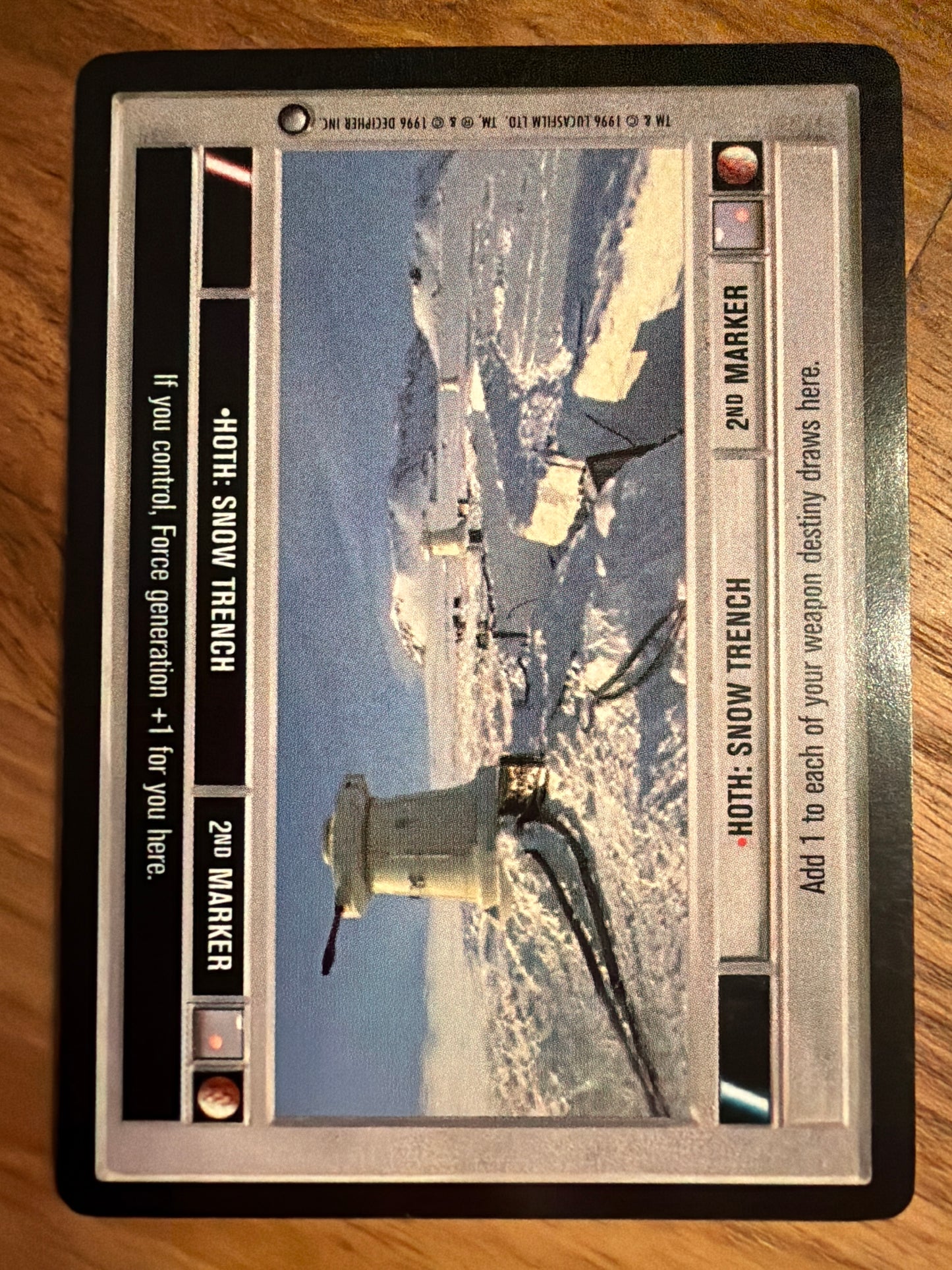 Hoth: Snow Trench (2nd Marker)