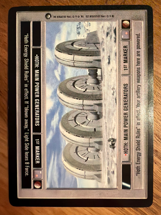 Hoth: Main Power Generators (1st Marker)