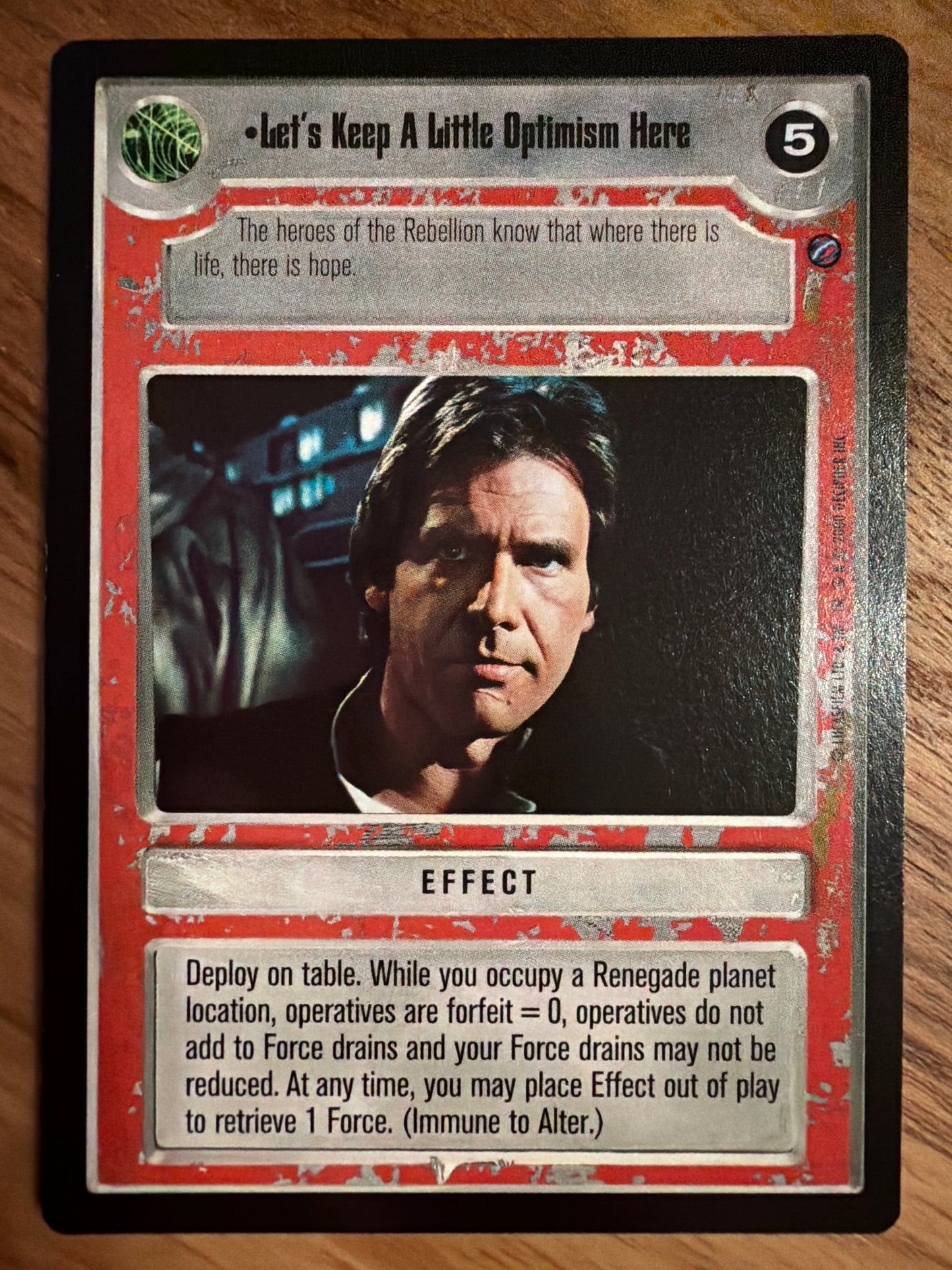 Let's Keep A Little Optimism Here