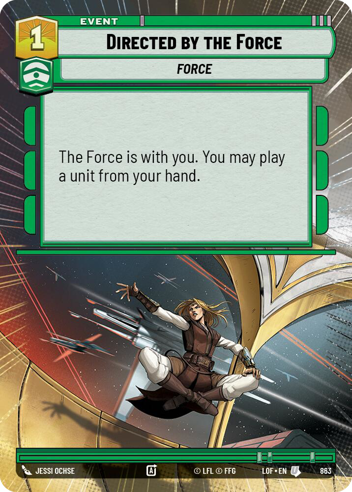 Directed by the Force