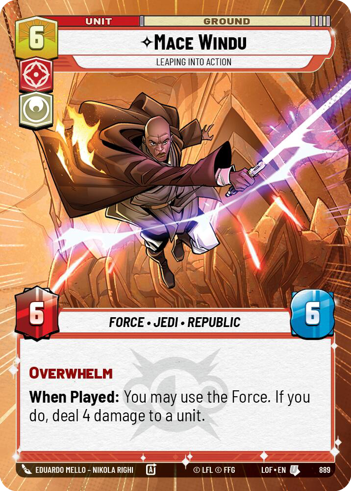 Mace Windu | Leaping Into Action