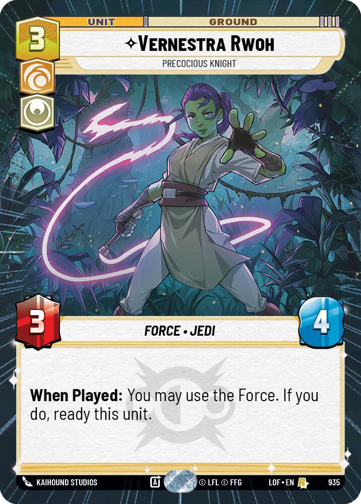Vernestra Rwoh | Precocious Knight