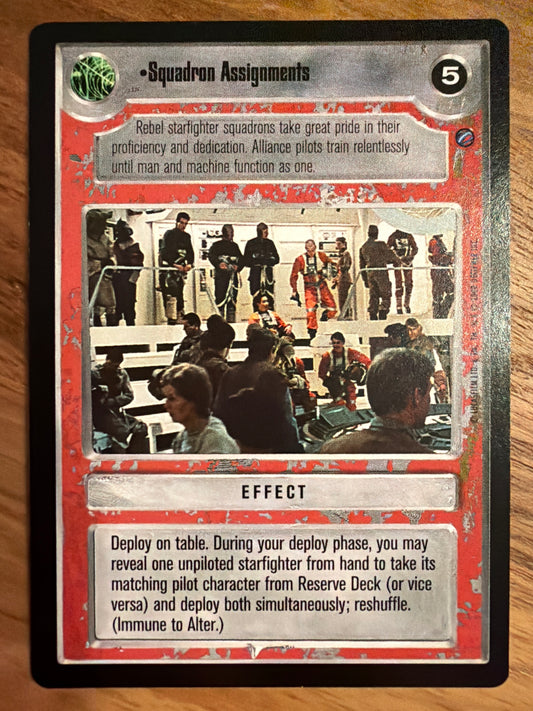 Squadron Assignments