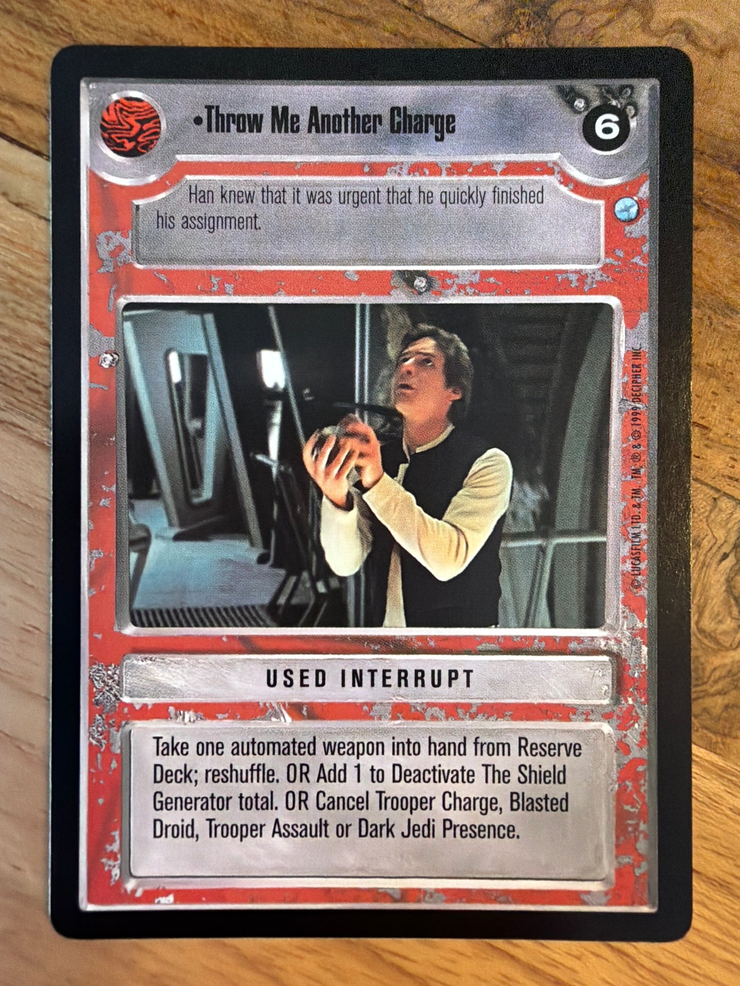 Throw Me Another Charge