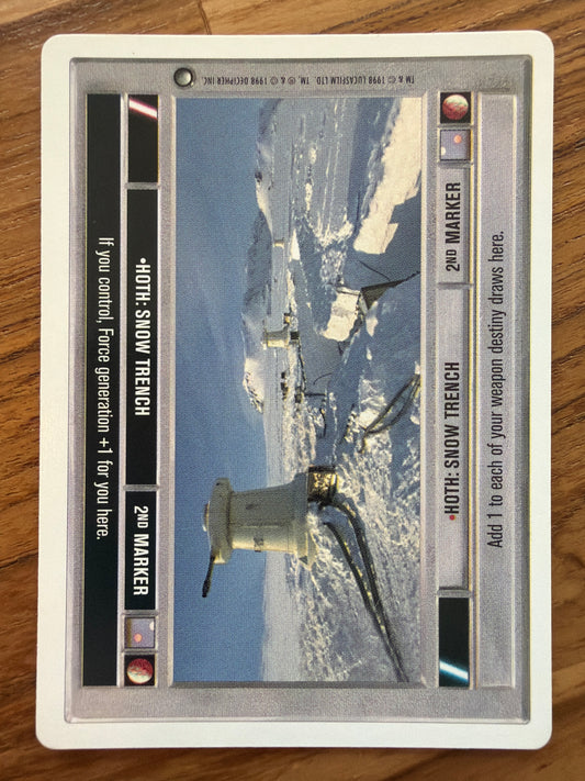 Hoth: Snow Trench (2nd Marker)