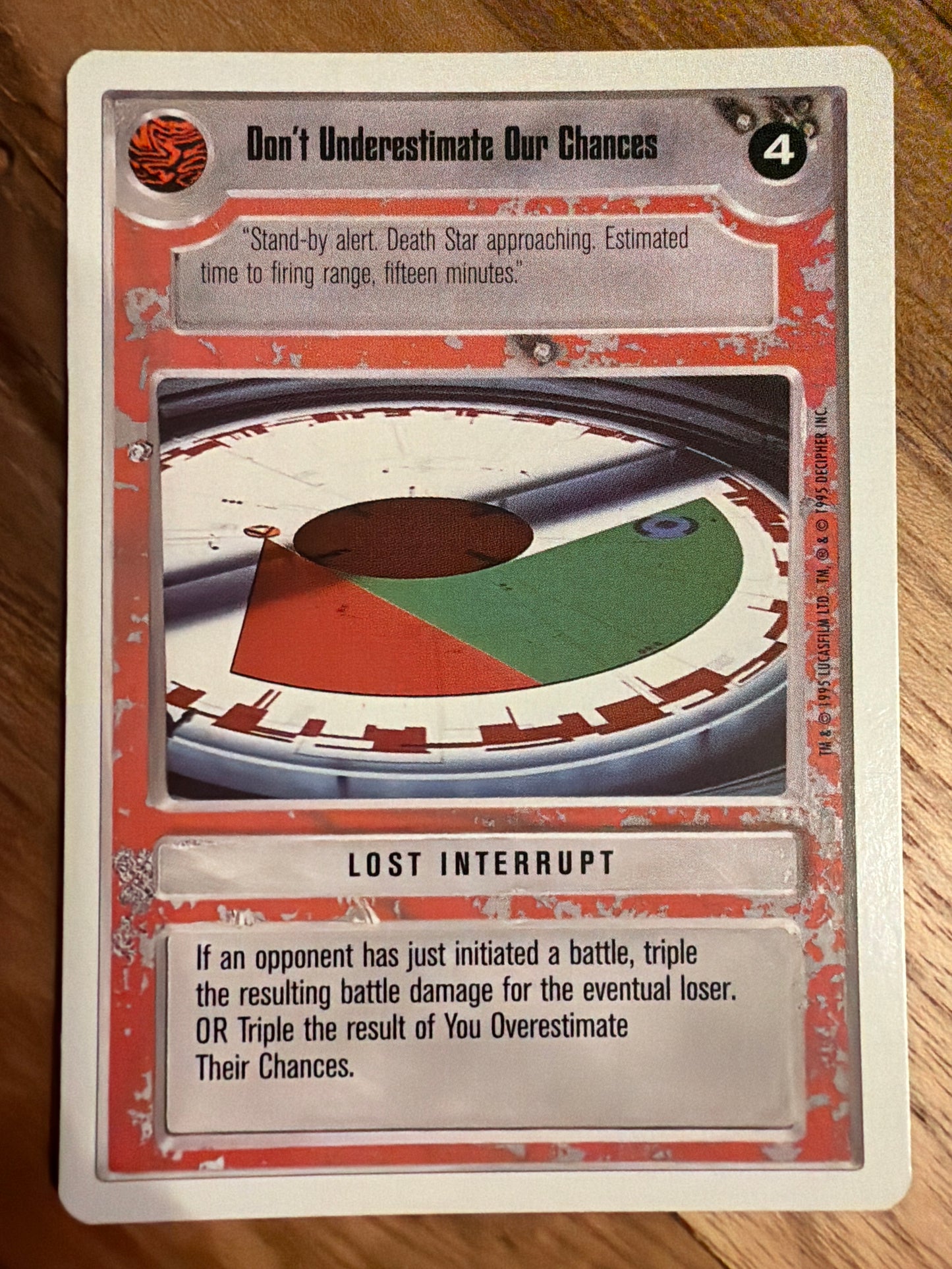 Don't Underestimate Our Chances